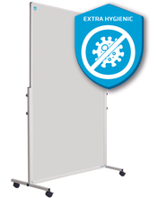Afbeelding in Gallery-weergave laden, Smit Visual mobiel whiteboard, gelakt staal wit