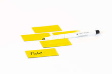 Afbeelding in Gallery-weergave laden, Symbool Rechthoek geel, set van 5 stuks