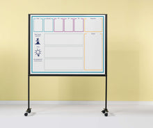 Afbeelding in Gallery-weergave laden, Verrijdbaar Work Board, bedrukt