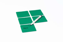 Afbeelding in Gallery-weergave laden, Magneetfolie Scrum groen, set van 5 stuks