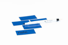 Afbeelding in Gallery-weergave laden, Symbool Rechthoek blauw, set van 5 stuks