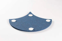 Afbeelding in Gallery-weergave laden, Akoestische PET-vilt Japanse golf tegels, set van 22, blauw