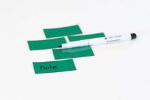 Afbeelding in Gallery-weergave laden, Symbool Rechthoek groen, set van 5 stuks