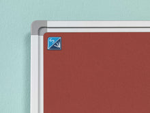 Afbeelding in Gallery-weergave laden, Prikbord Softline profiel 16mm, bulletin rood