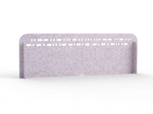 Afbeelding in Gallery-weergave laden, Akoestisch PET-vilt scheidingsscherm, maat L, 150x15 cm, lichtgrijs