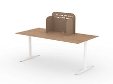 Afbeelding in Gallery-weergave laden, Akoestisch PET-vilt scheidingsscherm, maat S, 70x35 cm, beige