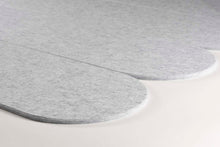 Afbeelding in Gallery-weergave laden, Akoestische PET-vilt afgeronde stroken, set van 6, lichtgrijs