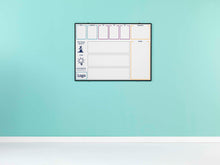 Afbeelding in Gallery-weergave laden, Bedrukt whitebord, zwart Softline profiel 8mm