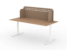 Afbeelding in Gallery-weergave laden, Akoestisch PET-vilt scheidingsscherm, maat L, 150x35 cm, beige