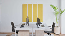 Afbeelding in Gallery-weergave laden, Akoestische PET-vilt wandpanelen, set van 4, geel