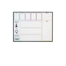 Afbeelding in Gallery-weergave laden, Bedrukt whitebord, zwart Softline profiel 8mm