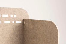 Afbeelding in Gallery-weergave laden, Akoestisch PET-vilt scheidingsscherm, maat M, 100x55 cm, beige