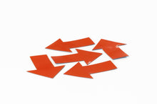 Afbeelding in Gallery-weergave laden, Symbool Pijl rood, set van 5 stuks
