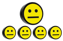 Afbeelding in Gallery-weergave laden, Face geel, set van 5 stuks.