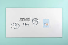 Afbeelding in Gallery-weergave laden, Unframed Whiteboard, gelakt staal, 98x198 cm