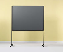 Afbeelding in Gallery-weergave laden, Verrijdbaar Work Board, emailstaal krijt grijs