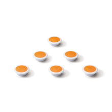 Afbeelding in Gallery-weergave laden, Glasbordmagneten oranje
