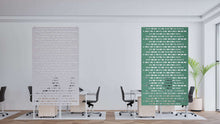 Afbeelding in Gallery-weergave laden, Akoestisch PET-vilt hangend scheidingsscherm, lichtgrijs