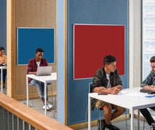 Afbeelding in Gallery-weergave laden, Prikbord Softline profiel 16mm, bulletin rood