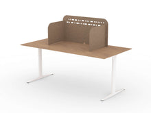 Afbeelding in Gallery-weergave laden, Akoestisch PET-vilt scheidingsscherm, maat M, 100x55 cm, beige