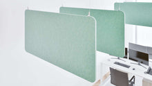 Afbeelding in Gallery-weergave laden, Akoestisch PET-vilt rechthoekig plafondpaneel, petrol groen