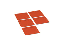 Afbeelding in Gallery-weergave laden, Magneetfolie Scrum rood, set van 5 stuks