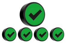 Afbeelding in Gallery-weergave laden, Check groen, set van 5 stuks