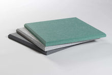 Afbeelding in Gallery-weergave laden, Akoestische PET-vilt wandtegels, set van 24, combi set petrol groen