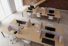 Afbeelding in Gallery-weergave laden, Akoestisch PET-vilt scheidingsscherm, maat M, 100x55 cm, beige