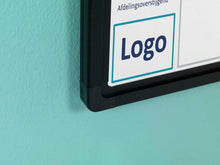 Afbeelding in Gallery-weergave laden, Bedrukt whitebord, zwart Softline profiel 8mm