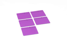 Afbeelding in Gallery-weergave laden, Magneetfolie Scrum paars, set van 5 stuks