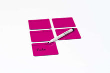 Afbeelding in Gallery-weergave laden, Magneetfolie Scrum roze, set van 5 stuks