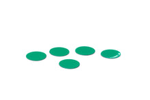 Afbeelding in Gallery-weergave laden, Symbool Cirkel groen, set van 5 stuks