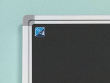 Afbeelding in Gallery-weergave laden, Prikbord Softline profiel 16mm, bulletin zwart