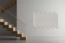 Afbeelding in Gallery-weergave laden, Akoestische PET-vilt parallellogram stroken, set van 6, lichtgrijs