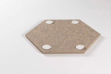 Afbeelding in Gallery-weergave laden, Akoestische PET-vilt Hexagon tegels, set van 22, beige