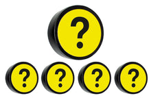 Afbeelding in Gallery-weergave laden, Question Mark geel, set van 5 stuks
