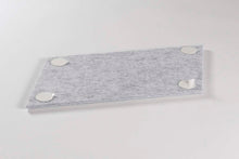 Afbeelding in Gallery-weergave laden, Akoestische PET-vilt Parallellogram tegels, set van 22, lichtgrijs, donkergrijs, beige en blauw