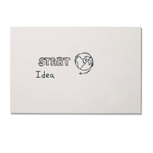 Afbeelding in Gallery-weergave laden, Unframed Whiteboard, gelakt staal, 98x148 cm