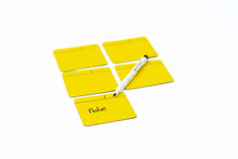 Afbeelding in Gallery-weergave laden, Magneetfolie Scrum geel, set van 5 stuks