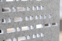 Afbeelding in Gallery-weergave laden, Akoestisch PET-vilt hangend scheidingsscherm, lichtgrijs