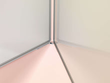 Afbeelding in Gallery-weergave laden, Vijfvlaks whiteboard RC-10, wit emaille