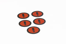 Afbeelding in Gallery-weergave laden, Impressiemagneetfolie 'info', rood, set van 5