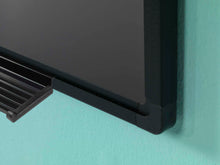 Afbeelding in Gallery-weergave laden, Krijtbord zwart Softline profiel 8mm, emailstaal grijs