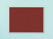Afbeelding in Gallery-weergave laden, Prikbord Softline profiel 16mm, bulletin rood