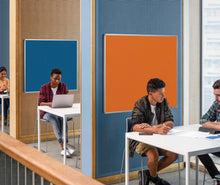 Afbeelding in Gallery-weergave laden, Prikbord Softline profiel 16mm, bulletin oranje