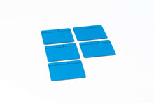 Afbeelding in Gallery-weergave laden, Magneetfolie Scrum lichtblauw, set van 5 stuks