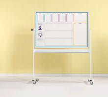 Afbeelding in Gallery-weergave laden, Kantelbord whiteboard, dubbelzijdig bedrukt