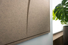 Afbeelding in Gallery-weergave laden, FLOW Extra Large - Acoustic Art, bruin, 160x120 cm