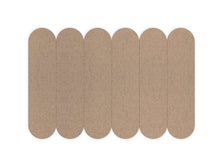 Afbeelding in Gallery-weergave laden, PET-vilt afgeronde stroken beige